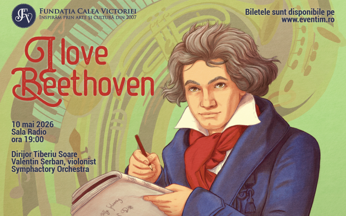 Concertul de Gală „I LOVE BEETHOVEN”, la Sala Radio