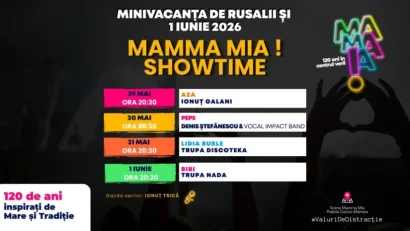 MAMAIA deschide sezonul estival 2026 cu concerte și un program special de Rusalii și 1 Iunie