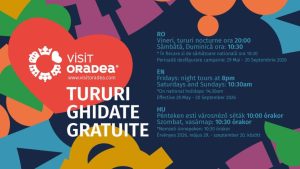 Tururi ghidate gratuite organizate de Visit Oradea, din mai până în septembrie 2026