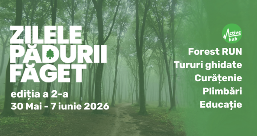 Drumeții și activități ecologice, la Zilele Pădurii Făget
