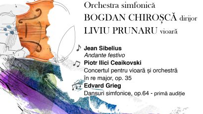 Filarmonica MOLDOVA din Iași vă invită la concertul din 19 iunie