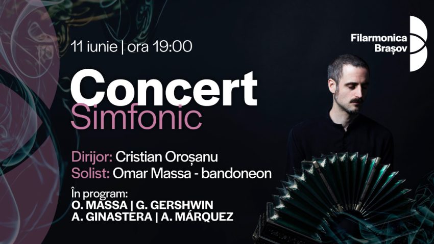 Săptămână muzicală la Filarmonica Brașov: tineri interpreți, tango argentinian și un recital în Biserica Neagră