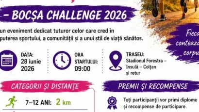 Minimaratonul „Sănătate prin Mișcare” revine la Bocșa