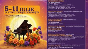 Artiști din Italia, Costa Rica, Japonia și România, la Festivalul „Vacanțe Muzicale la Piatra-Neamț”