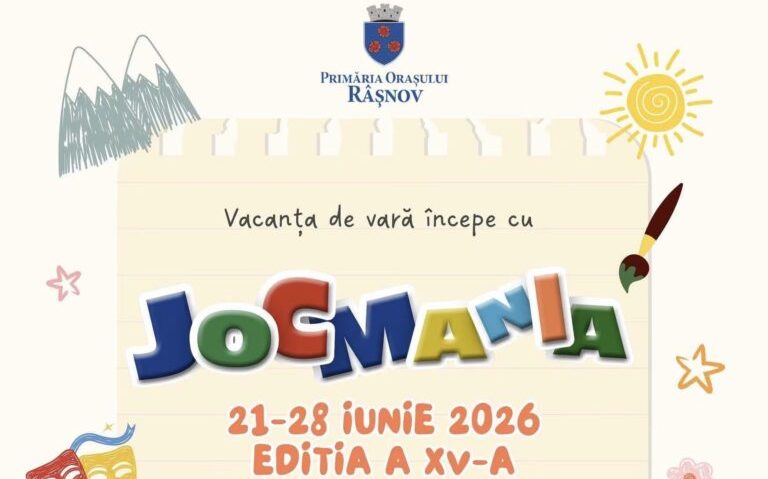 Jocmania, la Râșnov, până pe 28 iunie