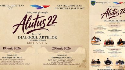 Mircea Baniciu și Mircea Vintilă urcă pe scena Festivalului ALUTUS ’22 de la Slatina