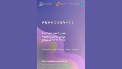 Expoziția „Arheografii. Patrimoniul antic reinterpretat prin grafică vectorială”, la Muzeul de Istorie Națională și Arheologie Constanța