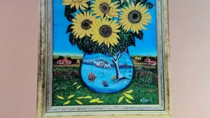 Expoziție de pictură cu vânzare, la Reșița