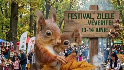 Festivalul Veverițelor la Buziaș, în weekend