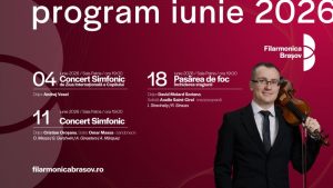 Filarmonica Brașov începe luna iunie cu muzică pentru copii și continuă cu evenimente de excepție