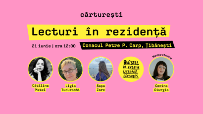 Conacul Petre P. Carp din Țibănești își deschide porțile pentru o nouă întâlnire dedicată literaturii contemporane