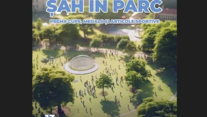NĂVODARI: O nouă ediție a evenimentului „Șah în parc”