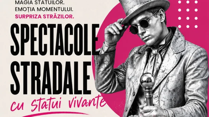 CONSTANȚA: Magia statuilor vivante revine pe străzile orașului