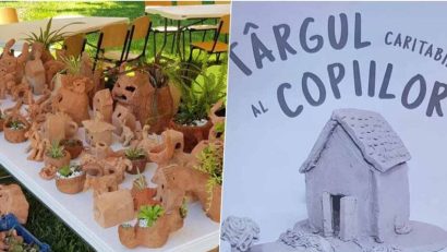 CLUJ: Târg de caritate al copiilor