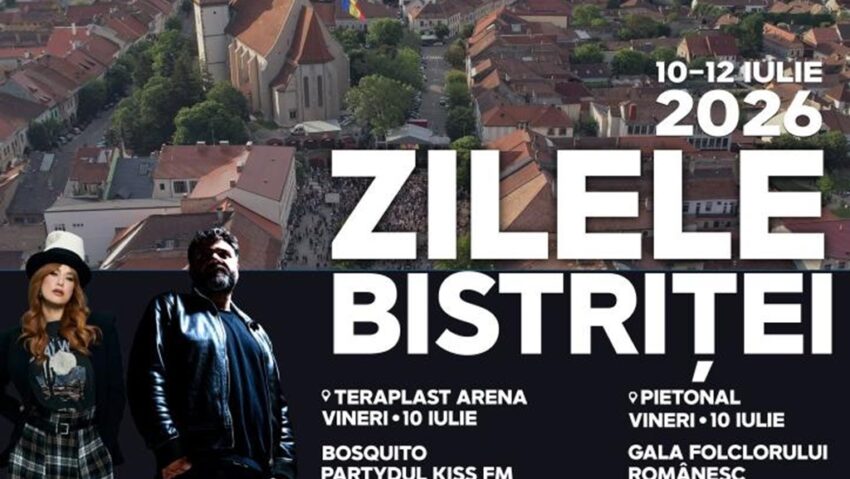Nume îndrăgite, pe scenă de Zilele Bistriței