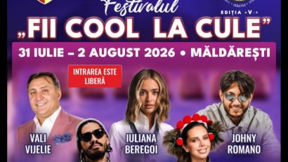 Festivalul „Fii COOL La CULE”, la Complexul Muzeal Măldărești