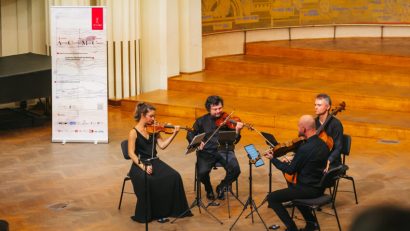 CLUJ: Cvartetul Arcadia deschide Arcadia CHAMBER MUSIC CLASSES