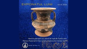 Amforă de masă din Tomisul antic, exponatul lunii iulie la Muzeul de Istorie Națională și Arheologie Constanța