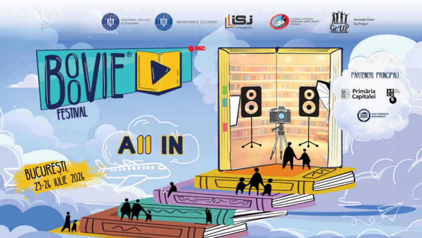 Festivalul internațional de book-trailere Boovie, la București