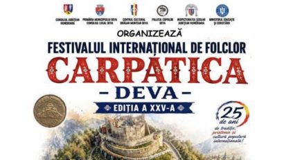 Deva devine capitala folclorului: Artiști din 7 țări, la Carpatica