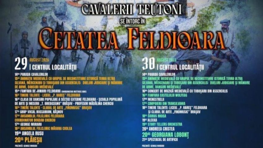 Cavalerii Teutoni se întorc în Cetatea Feldioara
