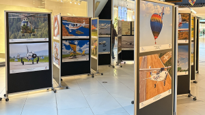 Expoziție de fotografie dedicată aviației românești