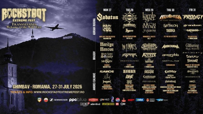 Rockstadt Extreme Fest debutează astăzi la Ghimbav