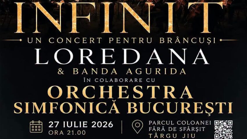Târgu Jiu: „INFINIT – Un concert pentru Brâncuși”