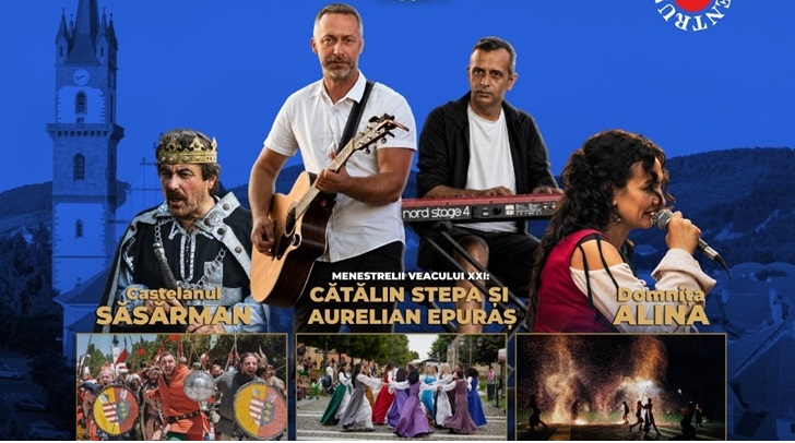 BISTRIȚA: Noaptea Albă a Bisericii Evanghelice, o adevărată tabără medievală în centrul orașului