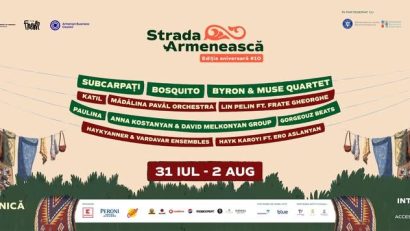 Festivalul Strada Armenească, în Grădina Botanică din Bucureşti