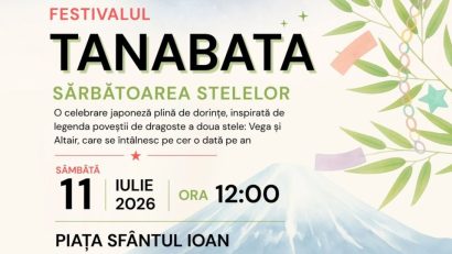 BRAȘOV: Festivalul japonez „Tanabata”, sâmbătă, în Piața Sfântul Ioan