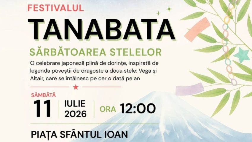 BRAȘOV: Festivalul japonez „Tanabata”, sâmbătă, în Piața Sfântul Ioan