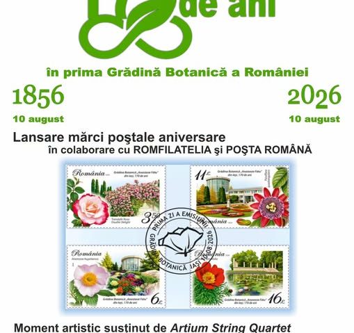 Grădina Botanică „Anastasie Fătu” din Iași, la ceas aniversar