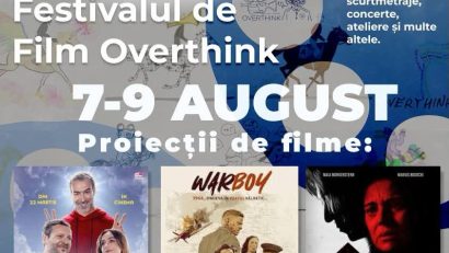 OVERTHINK FILM FEST – Festivalul de Film Bacău, 7–9 august 2026