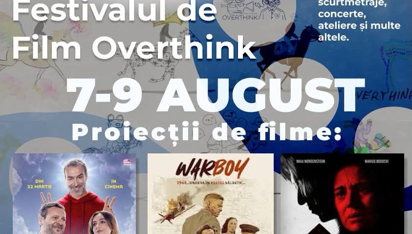 OVERTHINK FILM FEST – Festivalul de Film Bacău, 7–9 august 2026