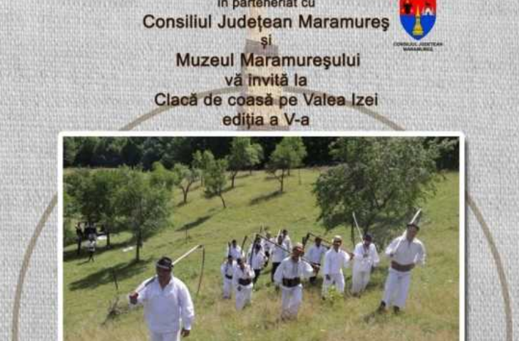 Maramureș: ”Clacă la cosit pe Valea Izei”, invitație la redescoperirea cositului manual și a gastronomiei locale