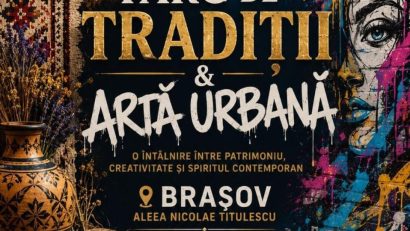 Târg de tradiții și artă urbană, la Brașov