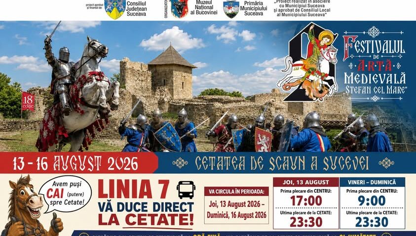 Festival de Artă Medievală, la Suceava