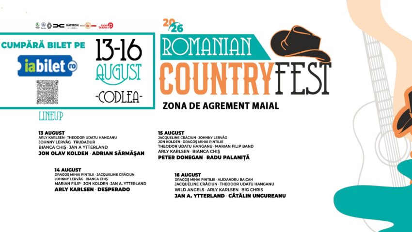 Romanian Countryfest: 4 zile de muzică și atmosferă de western, la Codlea