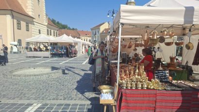 Romani Kultura în Piața Sfatului din Brașov