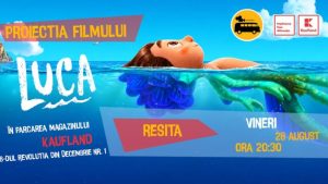 Filmul „Luca”, proiectat în aer liber la Reșița