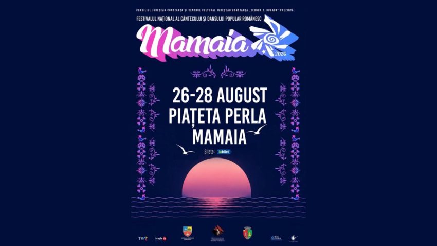 Festivalul Național al Cântecului și Dansului Popular Românesc „Mamaia”, de miercuri până vineri, în Piațeta Perla