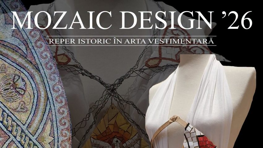 CONSTANȚA: Expoziția „Mozaic Design ’26” – patrimoniul roman, reinterpretat prin artă vestimentară