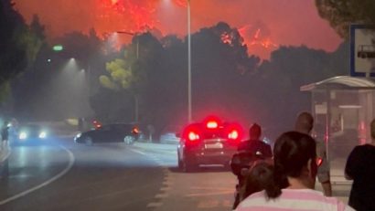 MAE: Atenţionare de călătorie în Croaţia, din cauza incendiilor de vegetaţie care afectează coasta Mării Adriatice