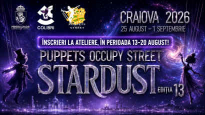 Craiova: Ateliere gratuite la Festivalul Puppets Occupy Street
