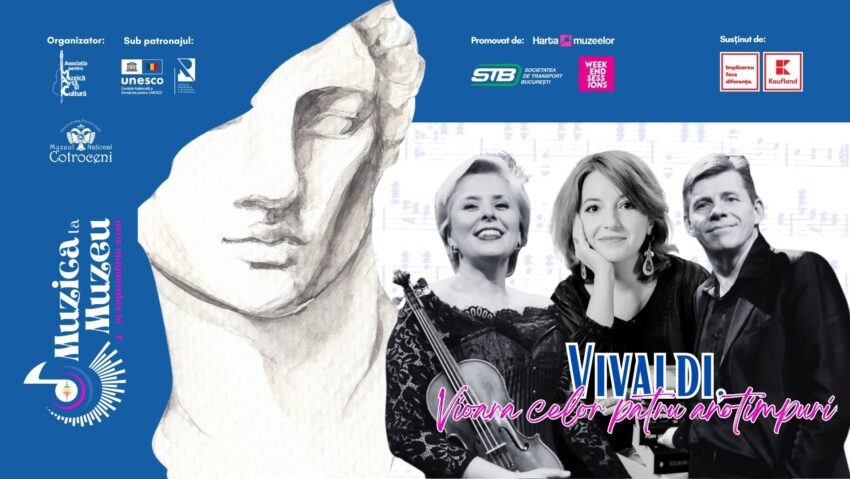 Concertul „Vivaldi, vioara celor patru anotimpuri”, la Muzeul Național Cotroceni