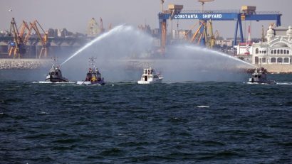 CONSTANȚA: Ziua Marinei Române, sărbătorită printr-un amplu exercițiu naval