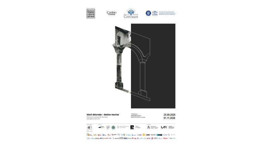 CONSTANȚA: Expoziția „Istorii deturnate – destine rescrise. Patrimoniul construit din București sub regimul comunist”, la Galeria de Artă