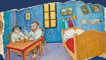 IAȘI: Expoziția „Gheorghe Ciobanu în dialog cu Vincent van Gogh”