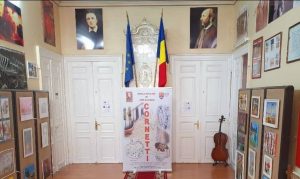 Picturi vechi de aproximativ 100 de ani, descoperite la Școala Populară de Artă „Cornetti” din Craiova